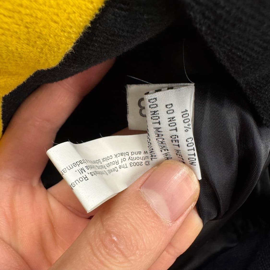 03s 제프해밀턴 X 나스카 DeWALT 팀 레이싱 자켓 블랙 옐로 상품이미지9