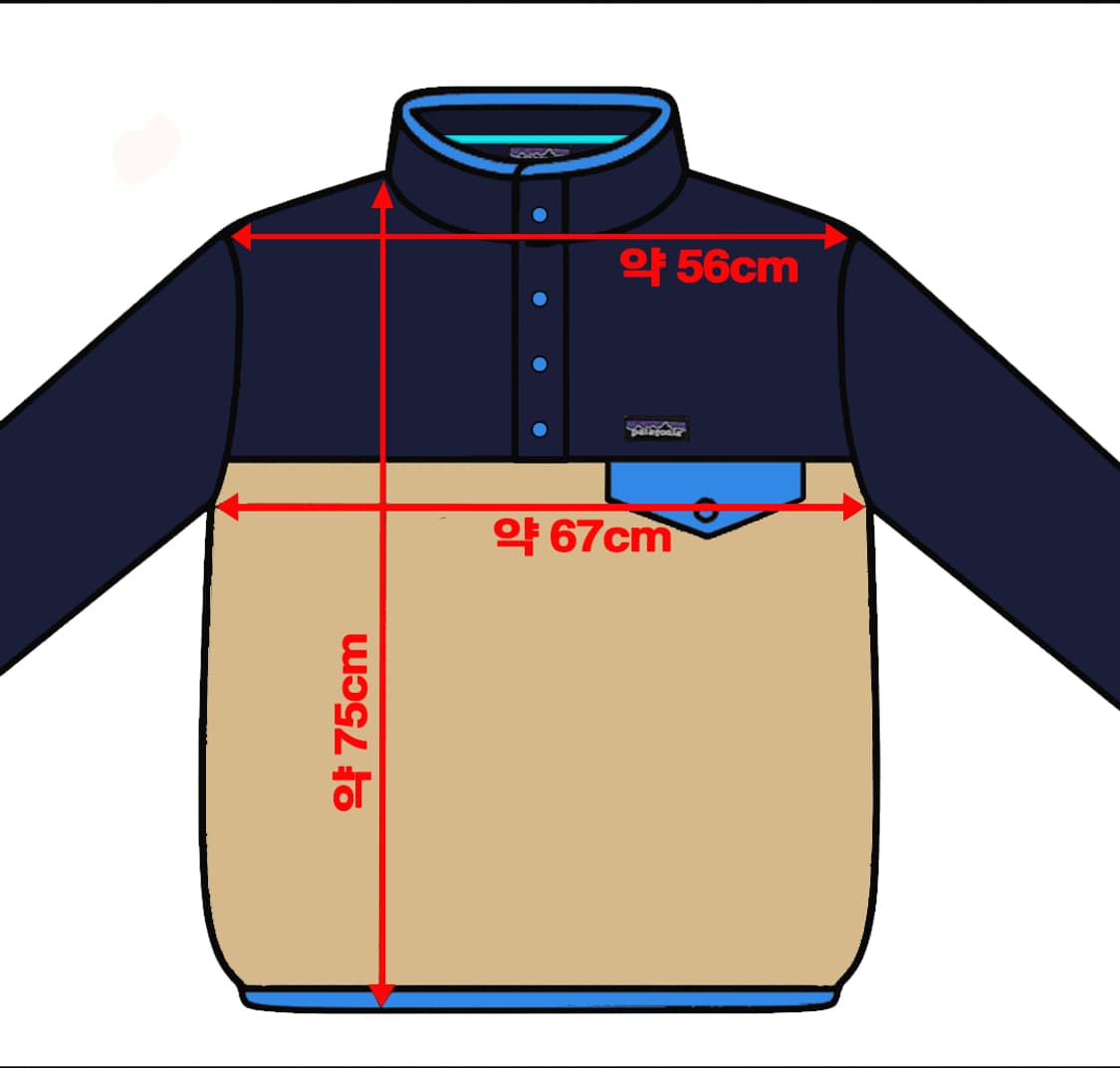 파타고니아 헤비웨이트 신칠라 풀오버 네이비 베이지 L
 상품이미지7