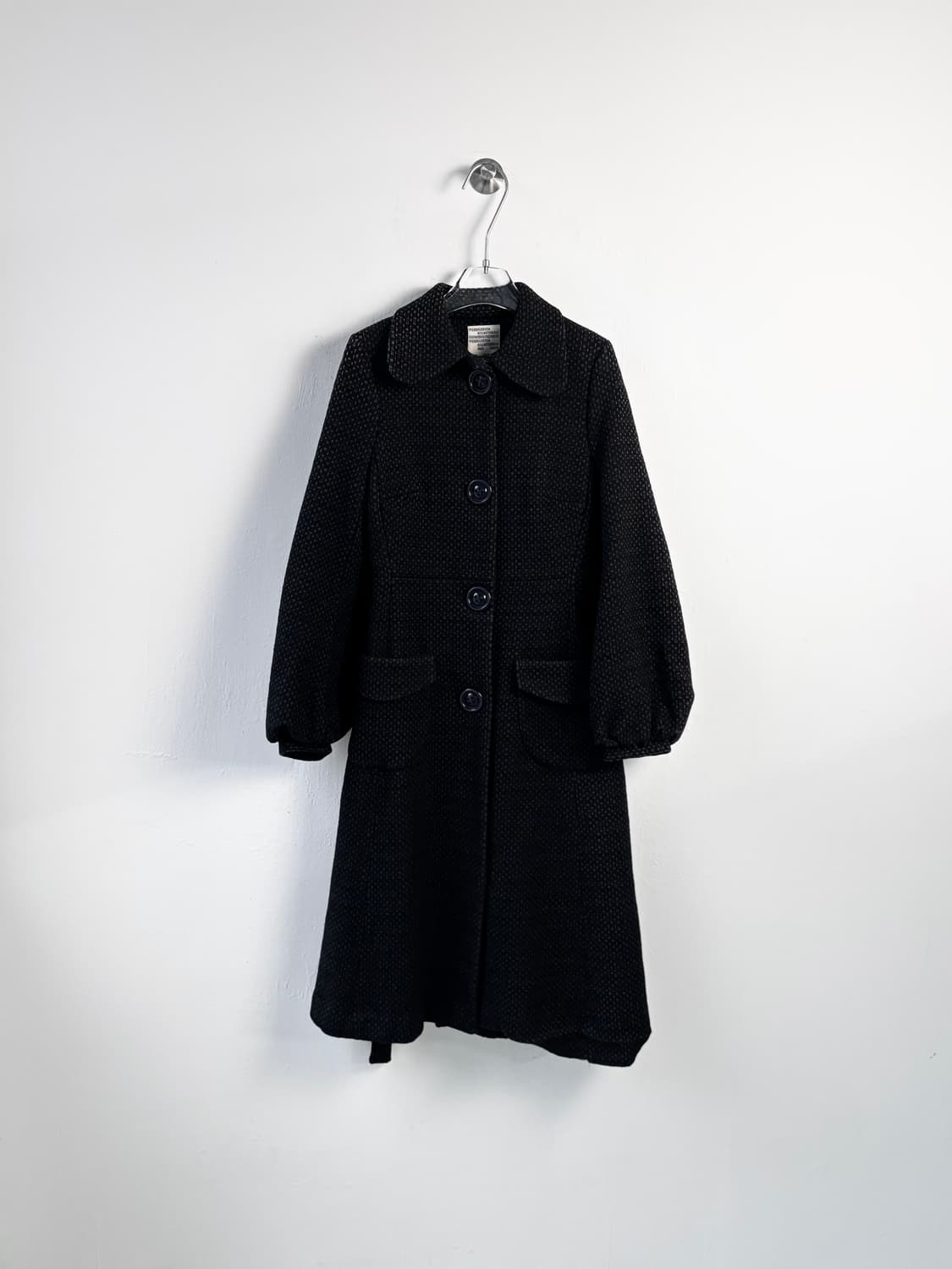 바움 운드 페르드가르텐 발마칸 트위드 울 코트 상품이미지4