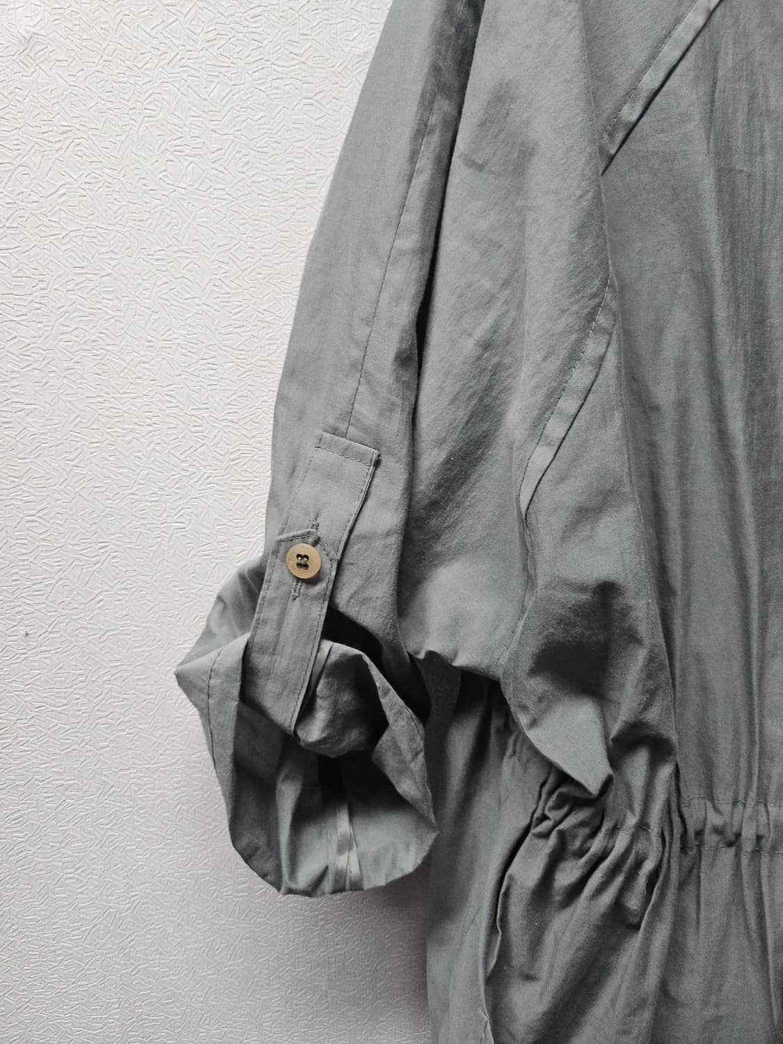 데미안  숏 야상 점퍼 허리 스트링 아우터 free 상품이미지4