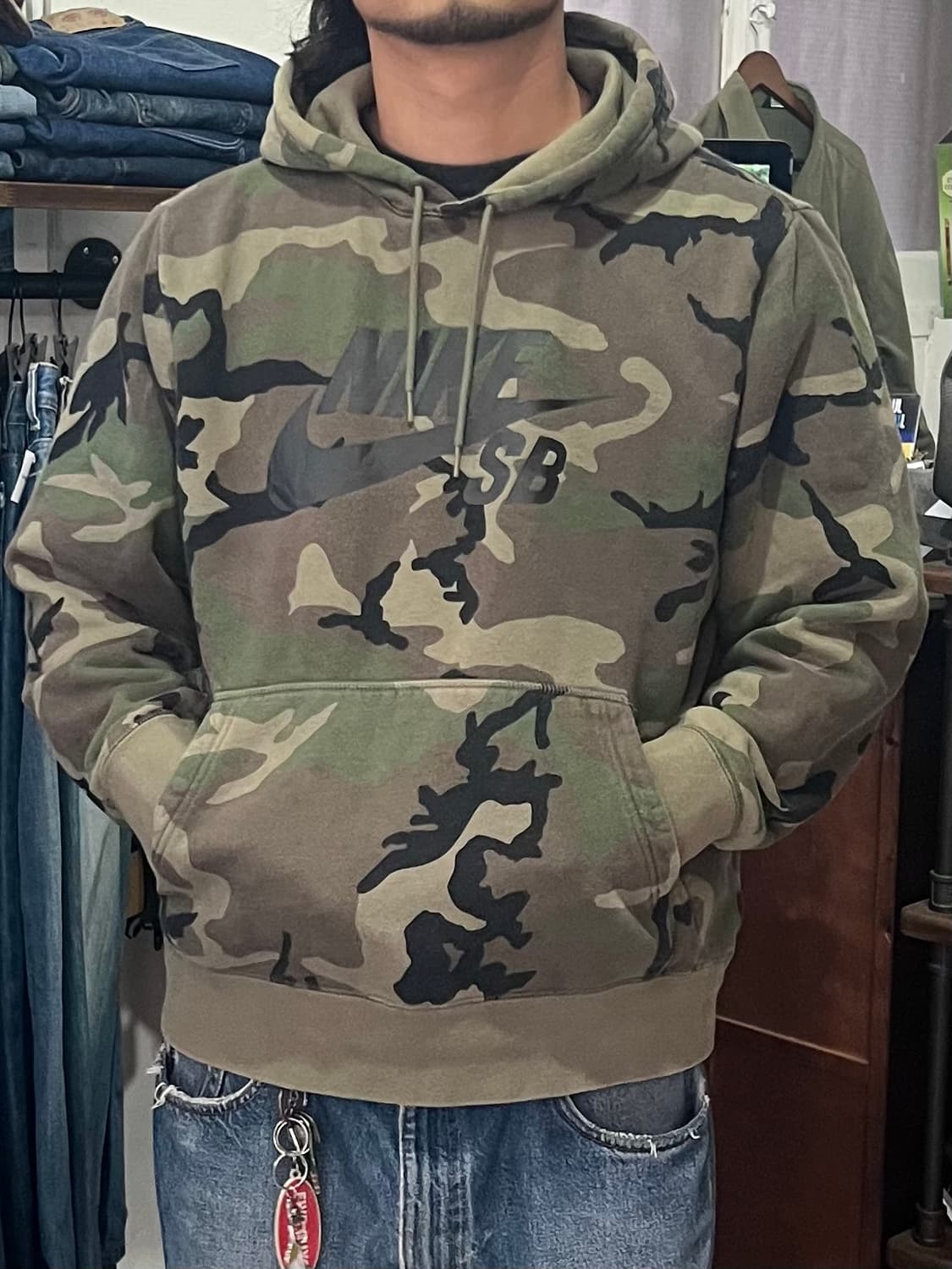 나이키 SB 카모 후드 XXL 상품이미지2