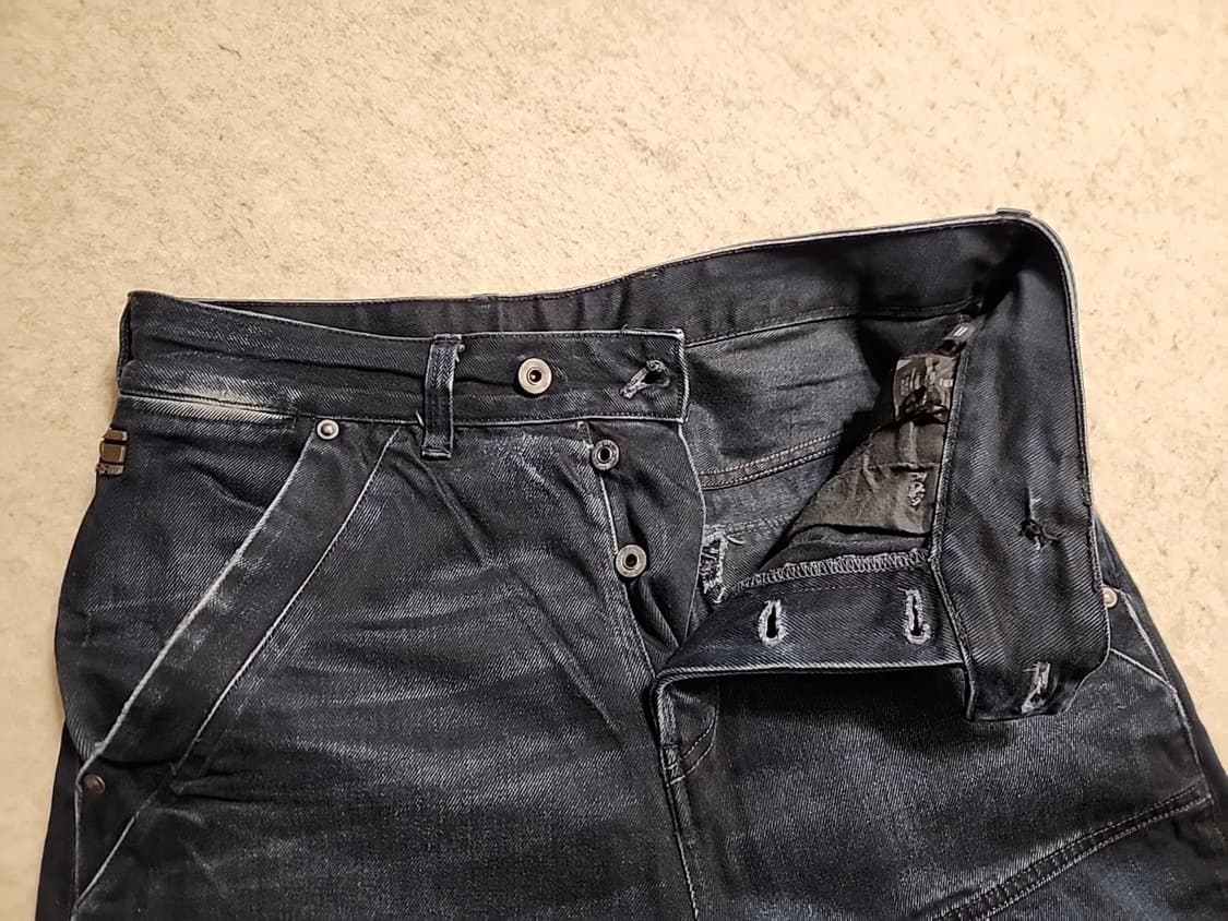 지스타 로우 랙컴 3D 테이퍼드 진 상품이미지4