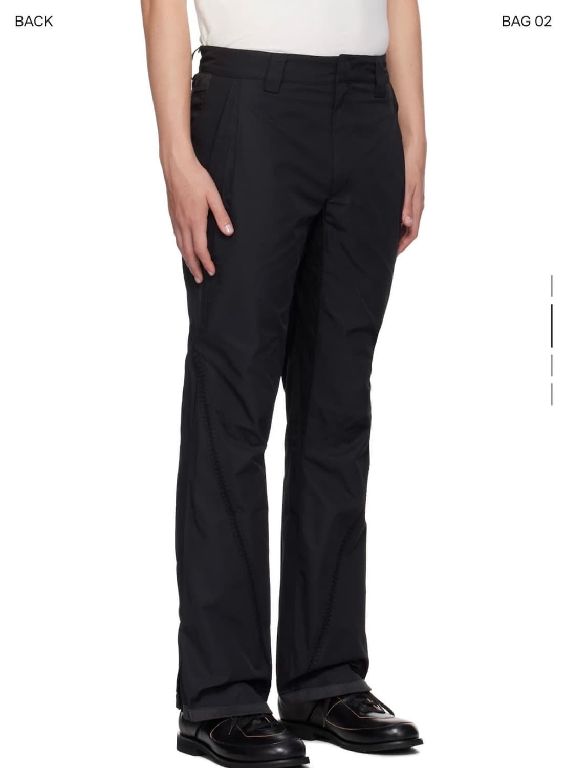 [L] 엑슬림 ep6. 07 트라우저 블랙 상품이미지4