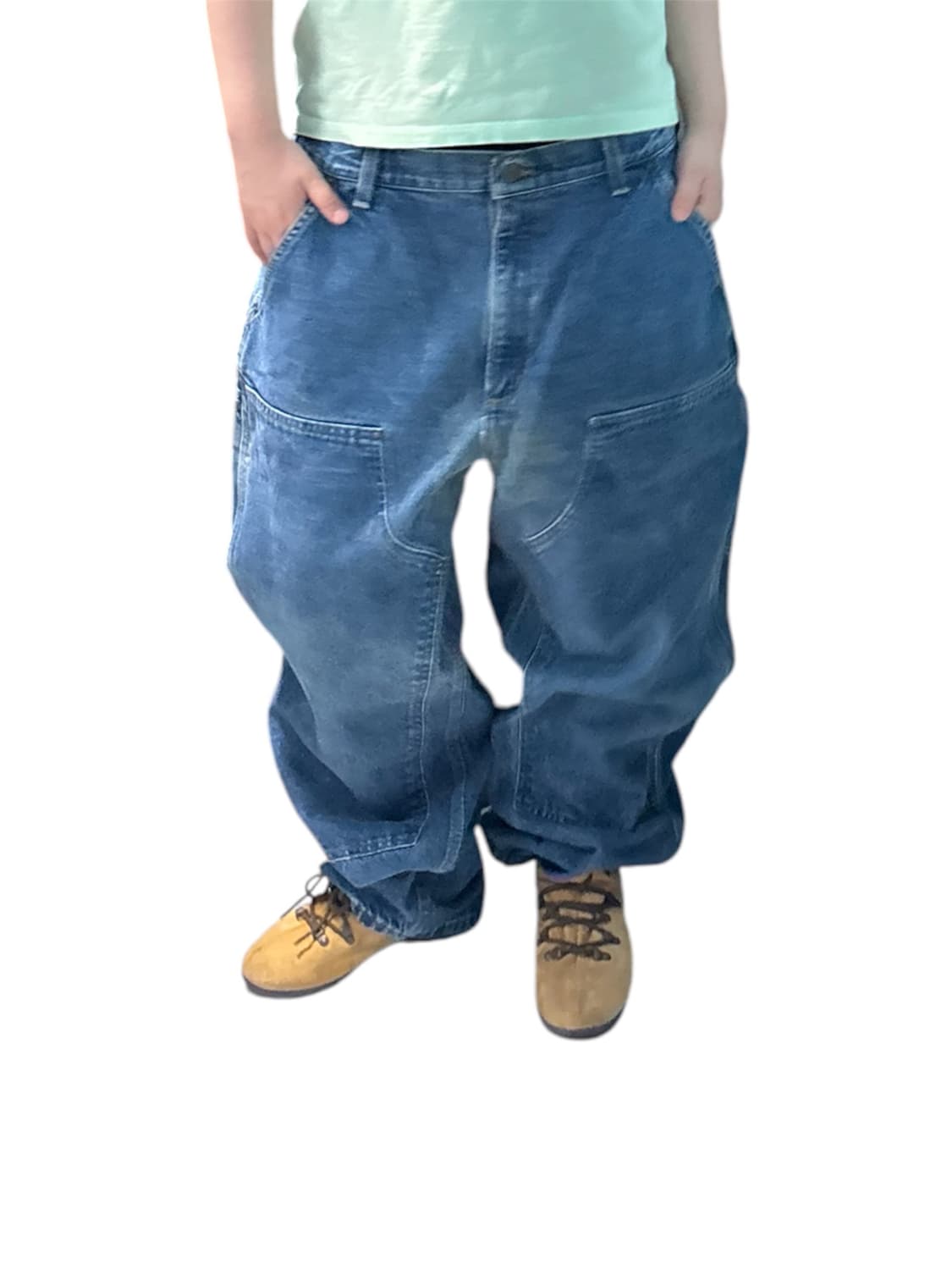 00s Carhartt Double Knee Denim Pants 상품이미지1