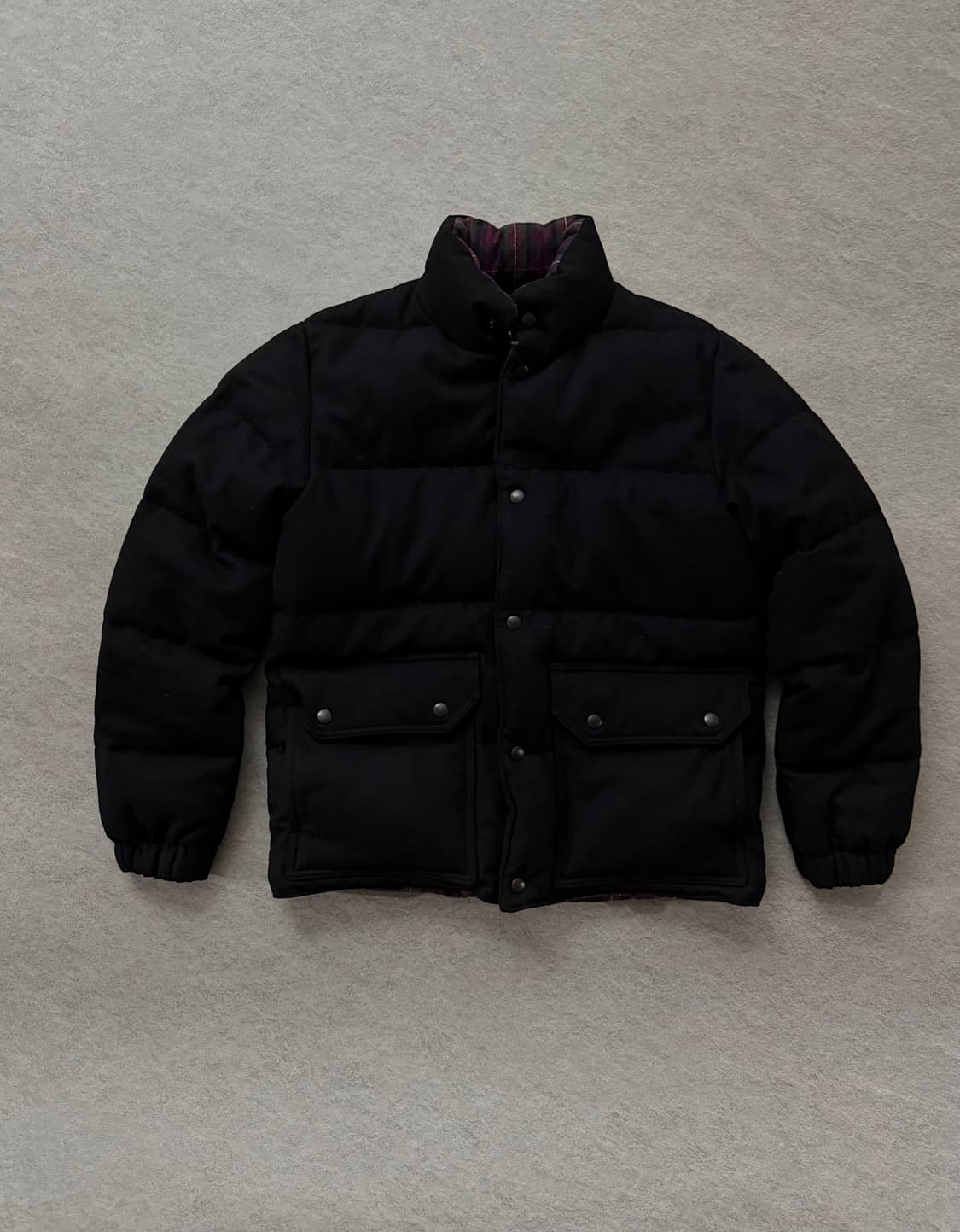 꼼데가르송 옴므 체크패턴 푸퍼자켓 상품이미지2