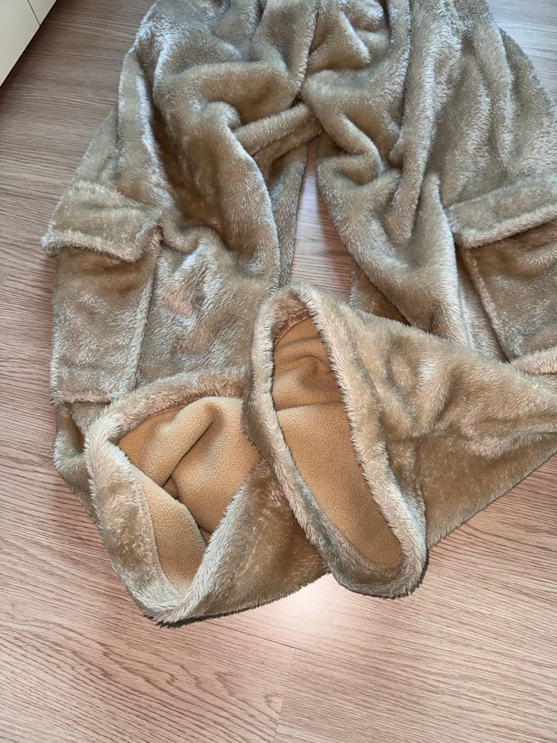 플리즈프로젝트 와이드 퍼 팬츠 상품이미지3