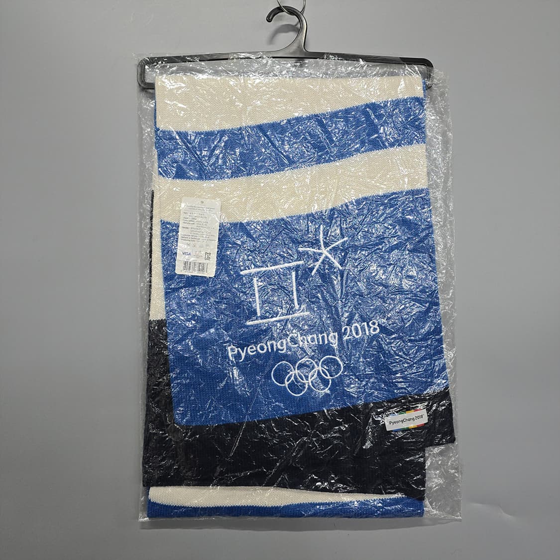 새제품)평창 동계올림픽 2018 니트 머플러 프리 상품이미지1