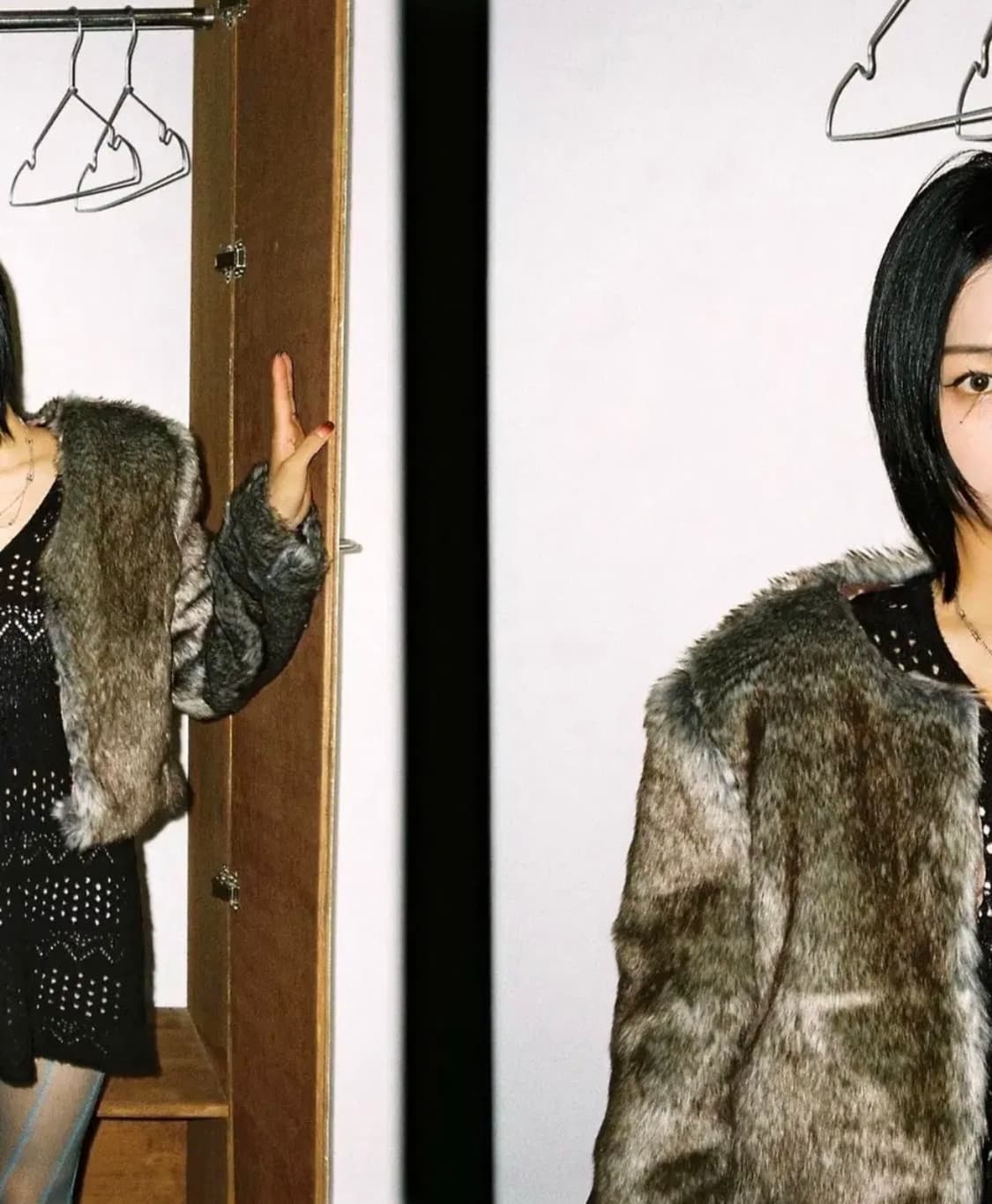 애즈온 퍼자켓 브라운 상품이미지1