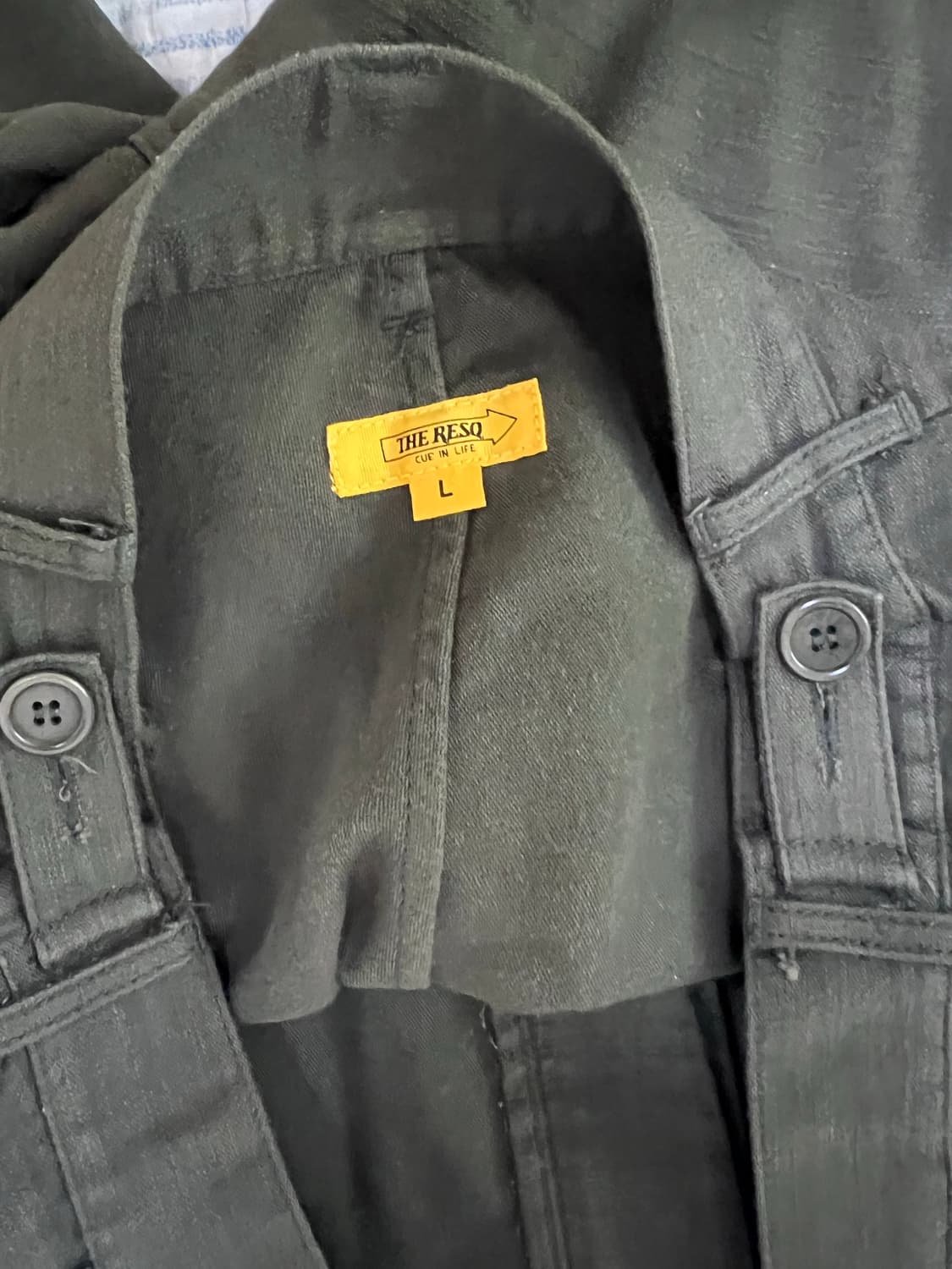 더레스큐 퍼티그 팬츠 다크 브라운 상품이미지3