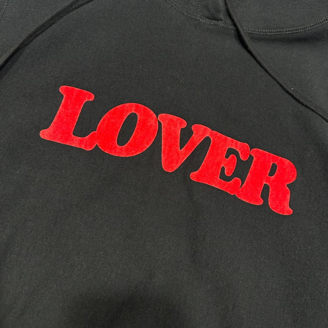 비앙카 샹동 LOVER 풀오버 블랙 후드 상품이미지3