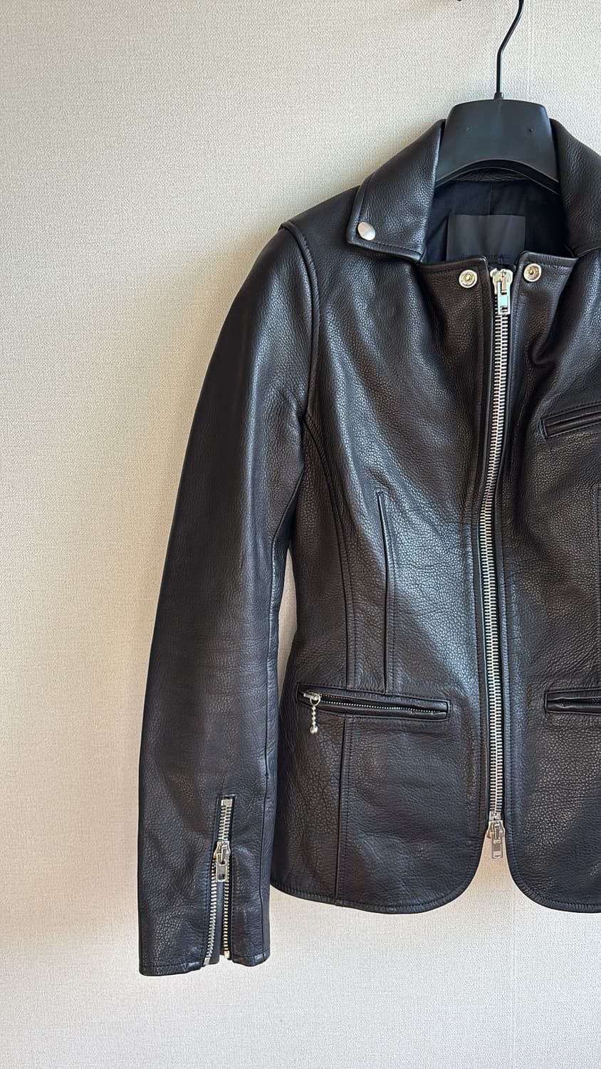 Calfskin Leather Jacket 상품이미지3