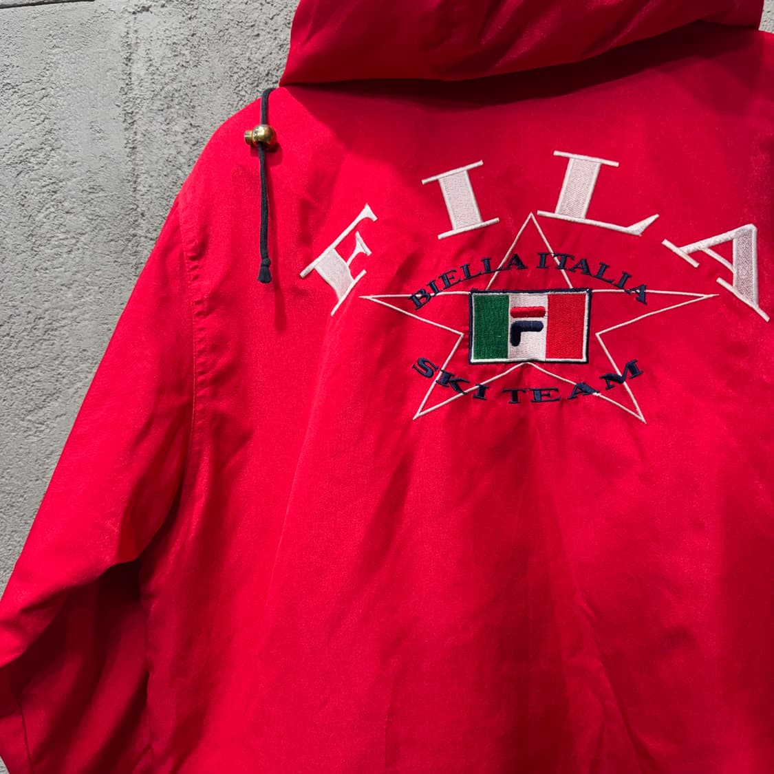 90s 휠라 스키팀 아노락 자켓 (L)    상품이미지5