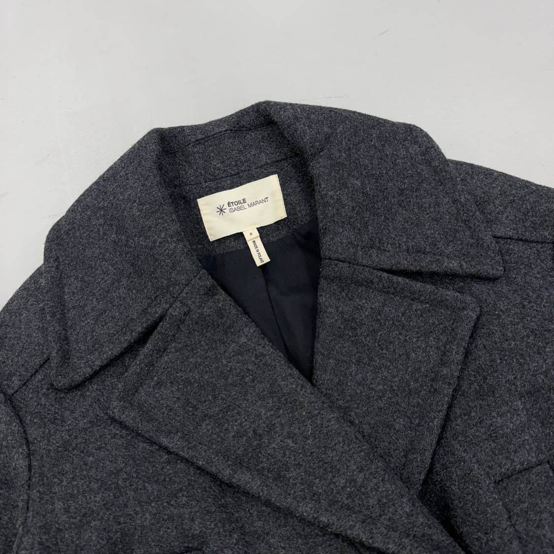 폴로 싱글 코튼 맥코트 레인코트 네이비 상품이미지3