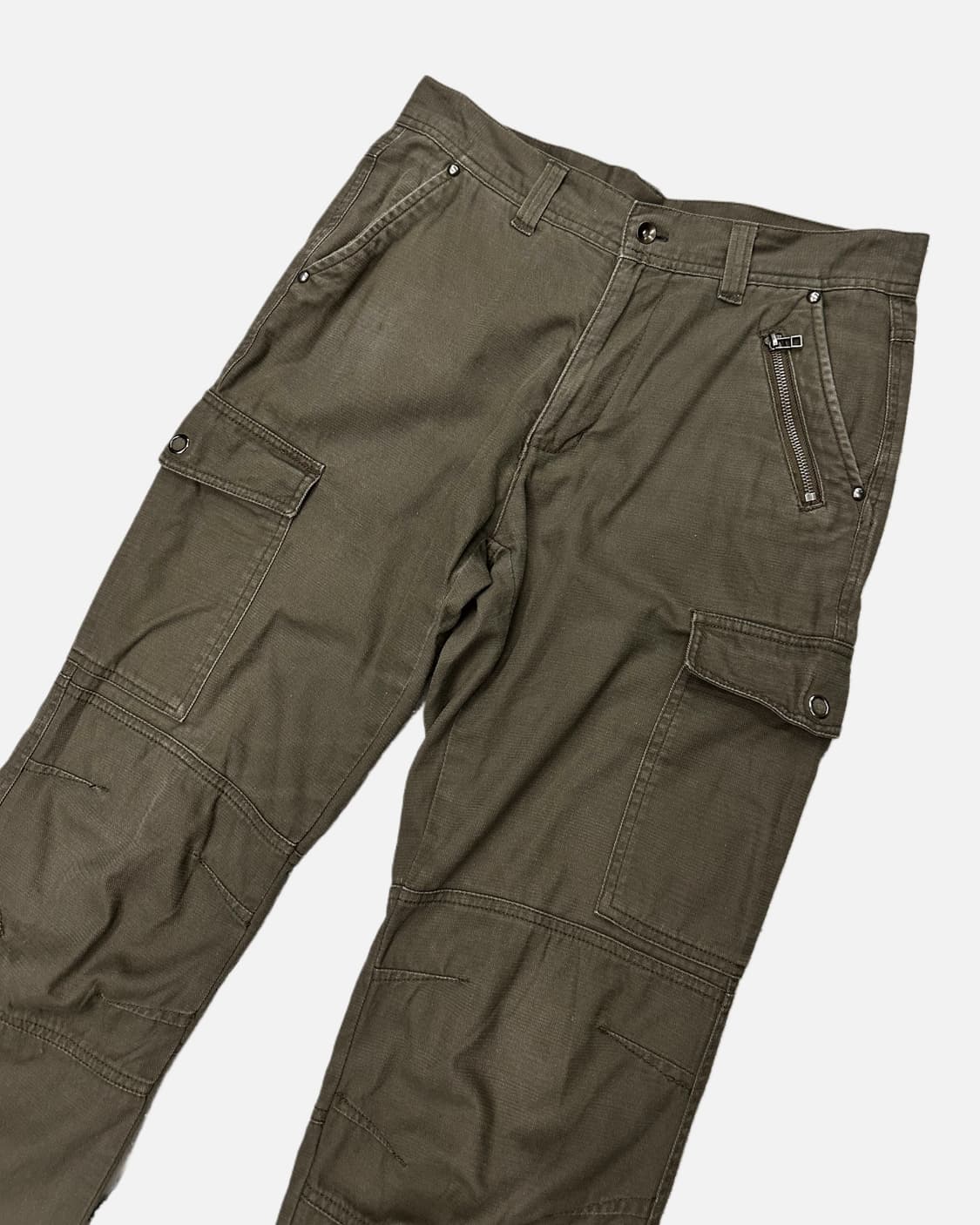 khaki military cargo pants 상품이미지4