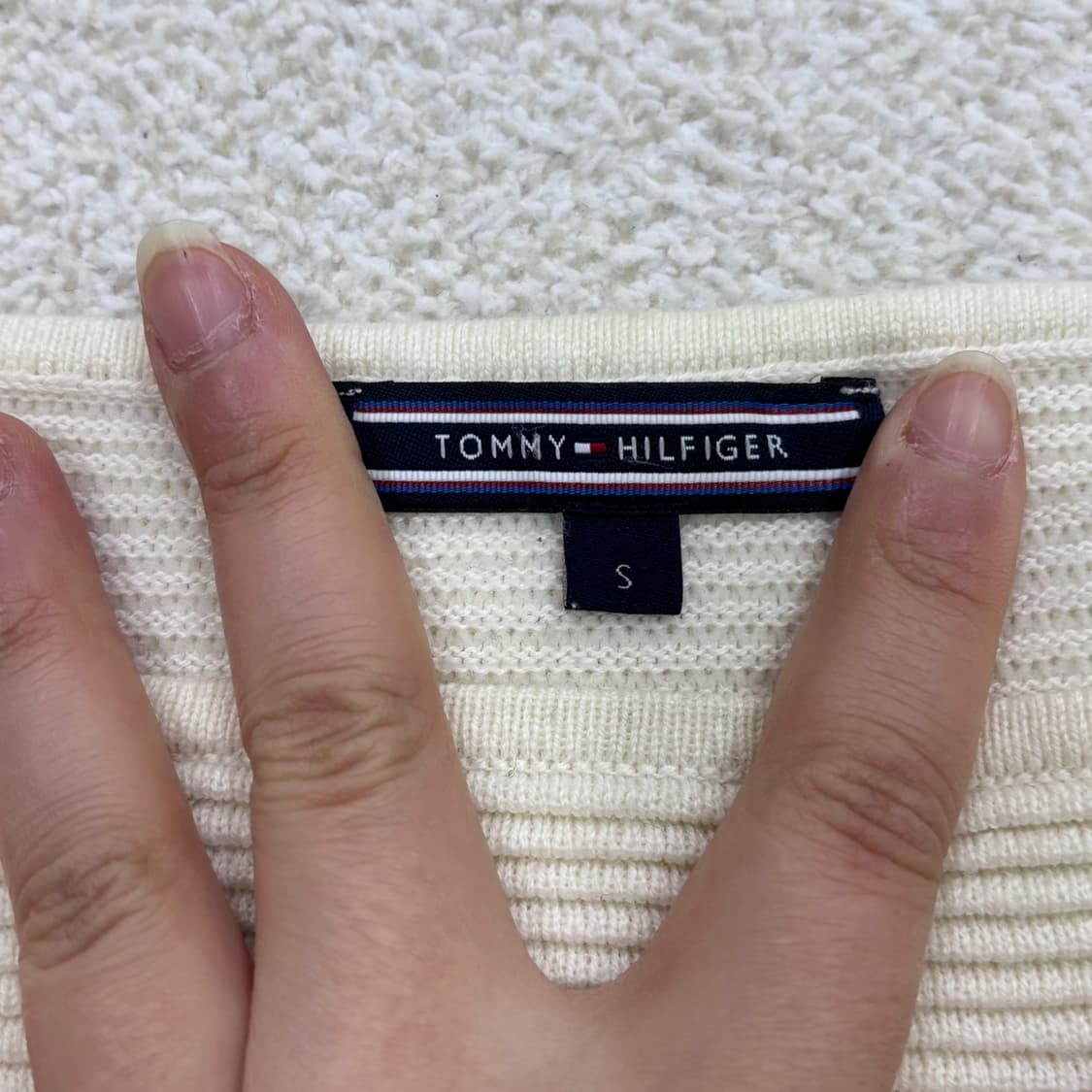 S 타미힐피거 여성 긴팔 티셔츠 0323E 상품이미지3