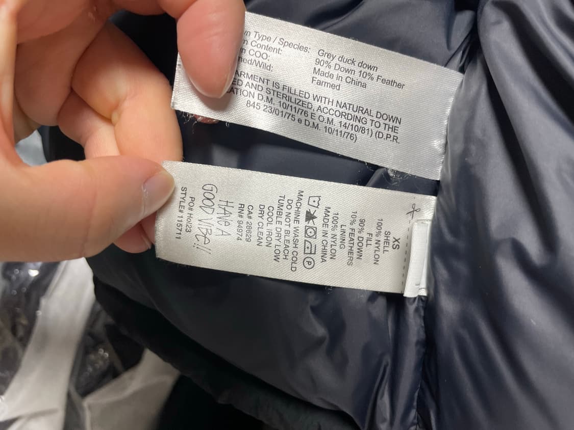 [XS사이즈] 스투시 나일론 다운 푸퍼 패딩 자켓 상품이미지8