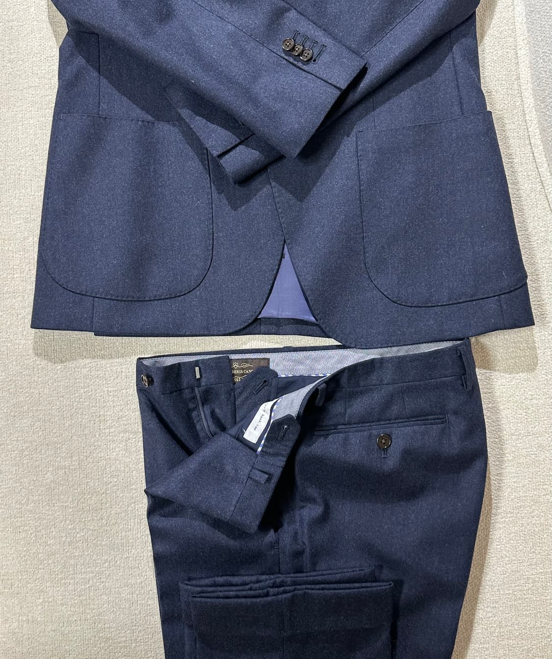 까노니코 네이비수트 일본빔즈 별주모델(라르디니,링자켓,볼리올리,루비암) 상품이미지5