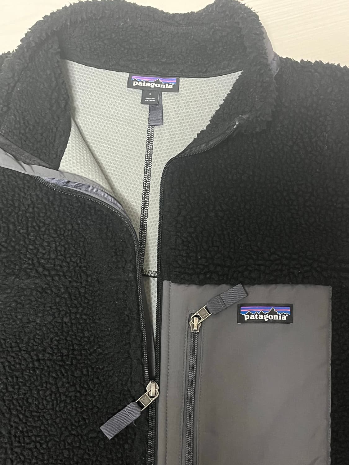 파타고니아 레트로 X 블랙 L 상품이미지3