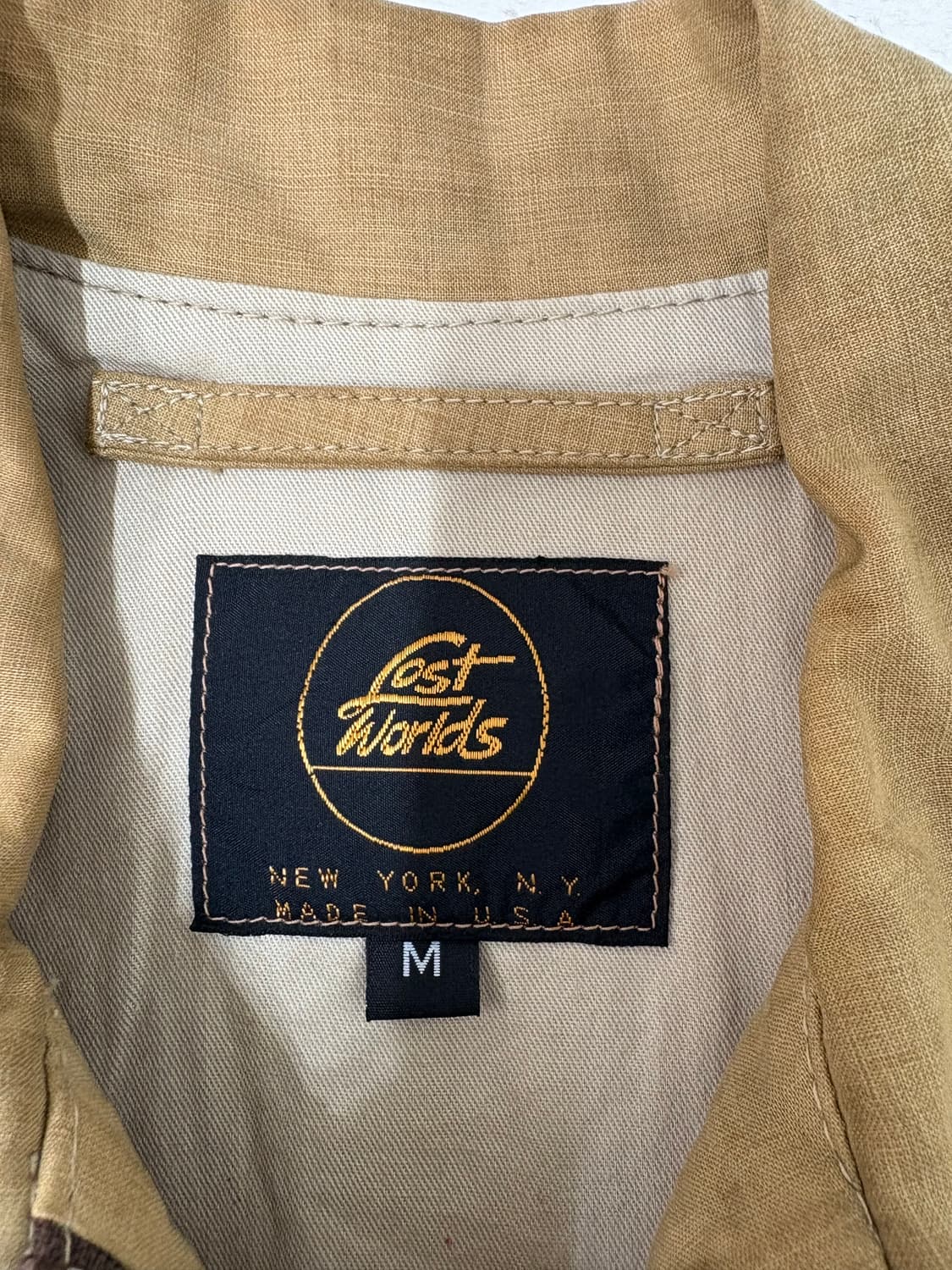 90‘s vtg Lost worlds Flight Jacket.  상품이미지4