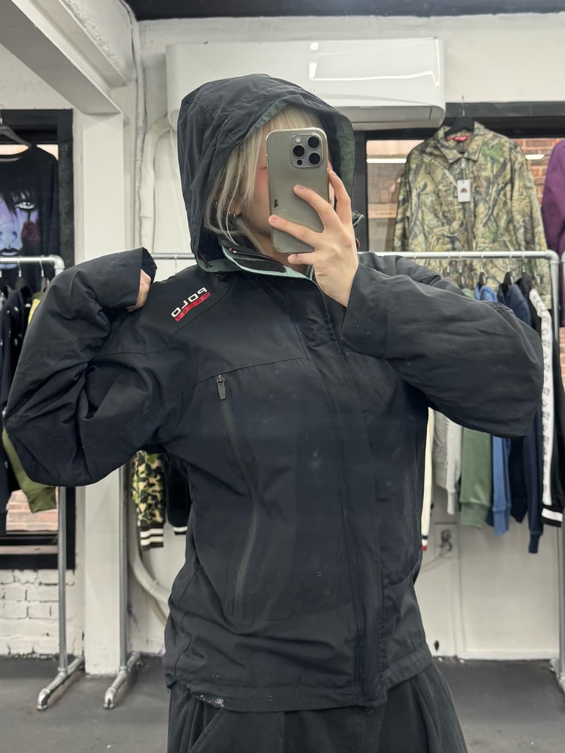 폴로 스포츠 누빔 바람막이 상품이미지4