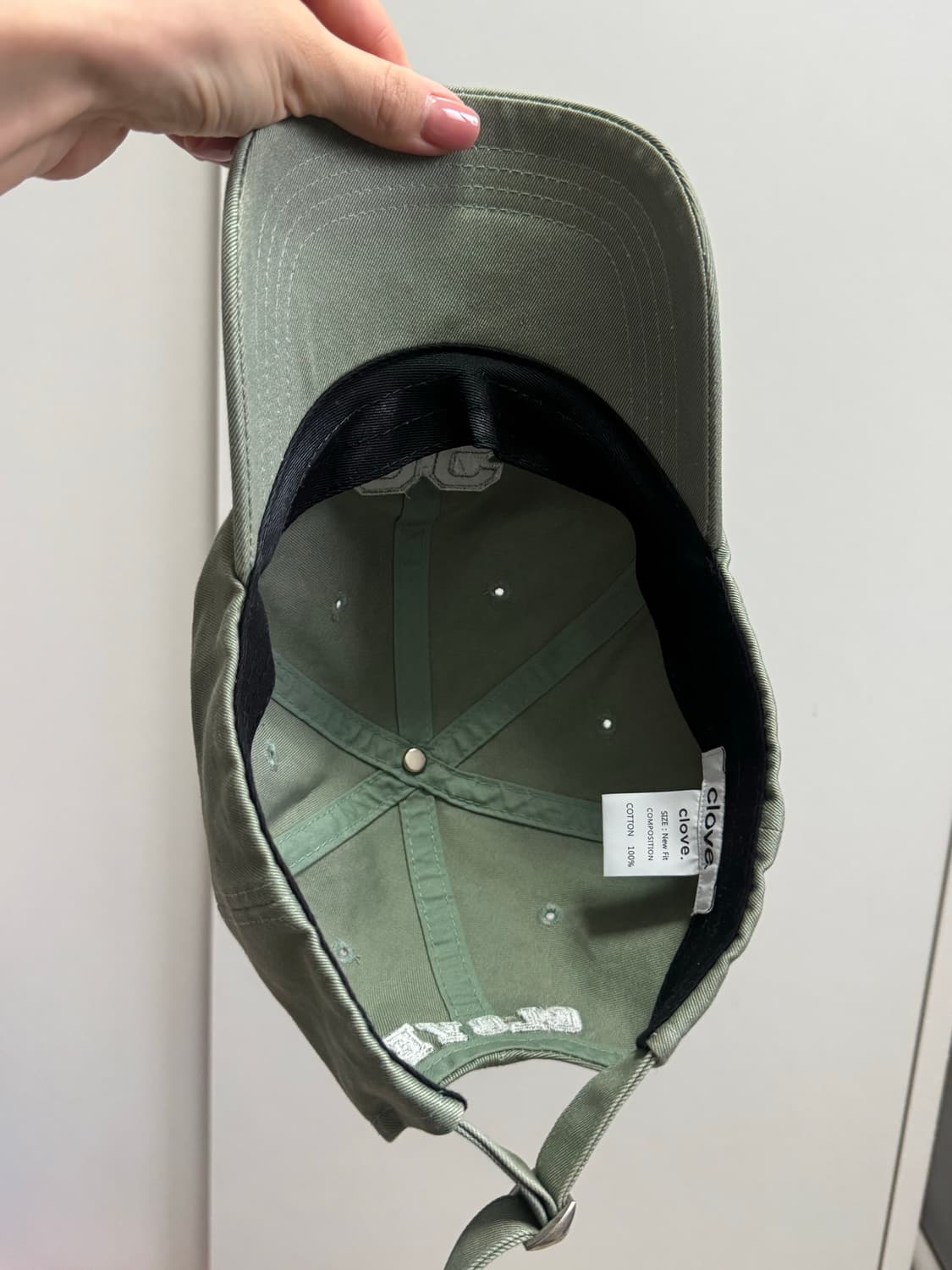 클로브 볼캡 그린 상품이미지3