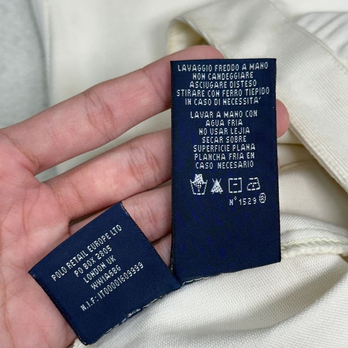 POLO RALPH LAUREN 버튼 앵클 벨티드 팬츠 상품이미지9