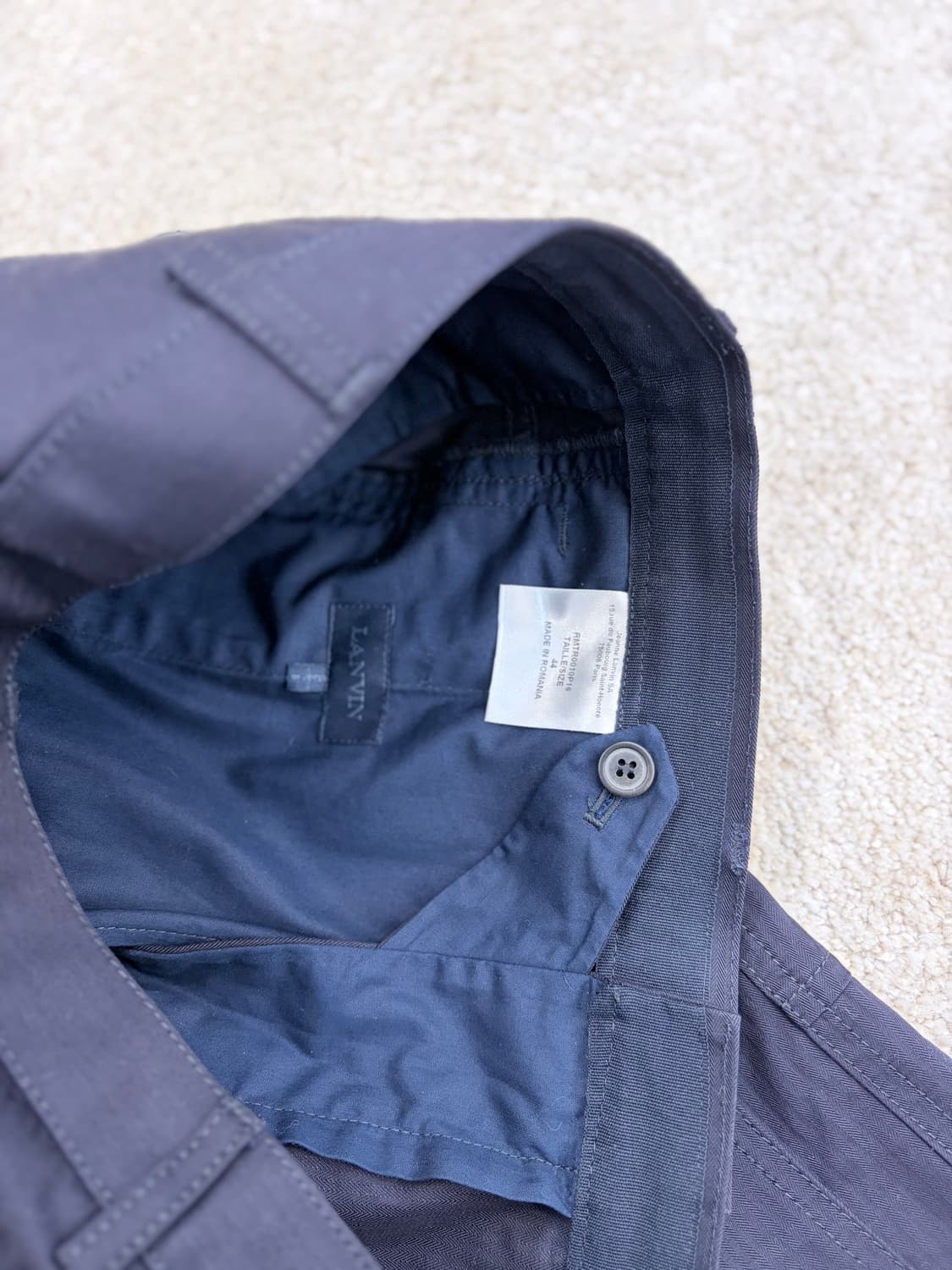 Lanvin 옴므 랑방 테이퍼 팬츠 29-30 상품이미지7