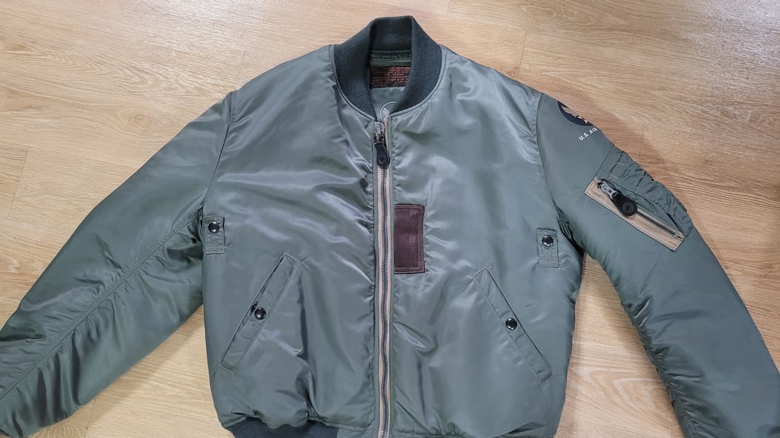 버즈릭슨 - MA-1 세이지 그린 M사이즈 상품이미지6