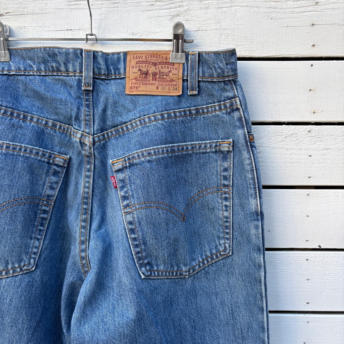 Levi’s 90s 리바이스 made in usa 575 데님 팬츠 상품이미지4