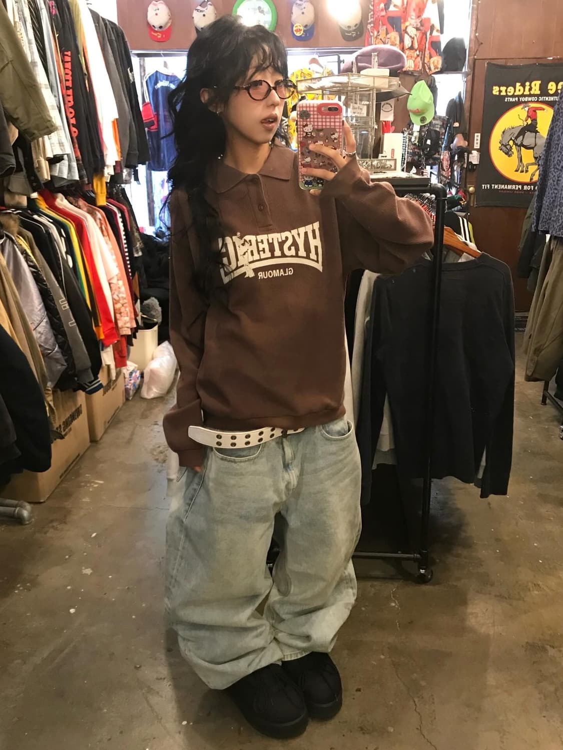 Hysteric Glamour Compression Logo PK L/S 상품이미지3