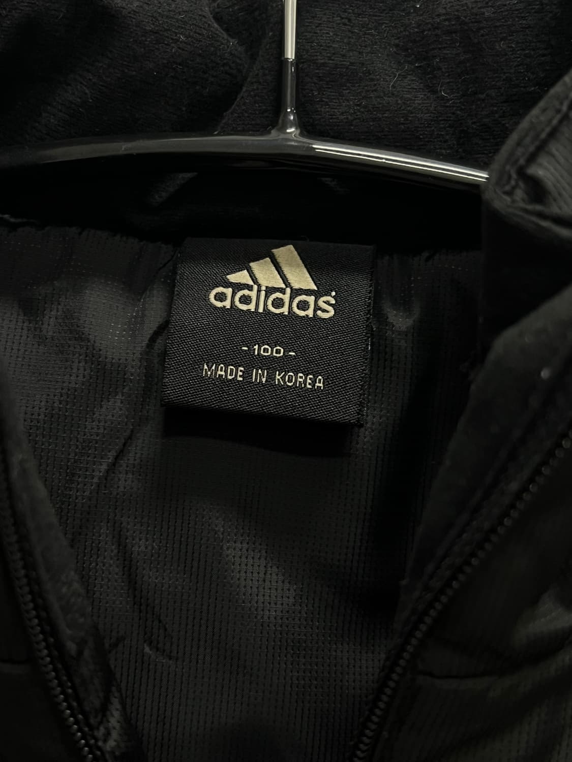 아디다스 올드스쿨 퀄팅 패딩 자켓 블랙/골드 상품이미지4