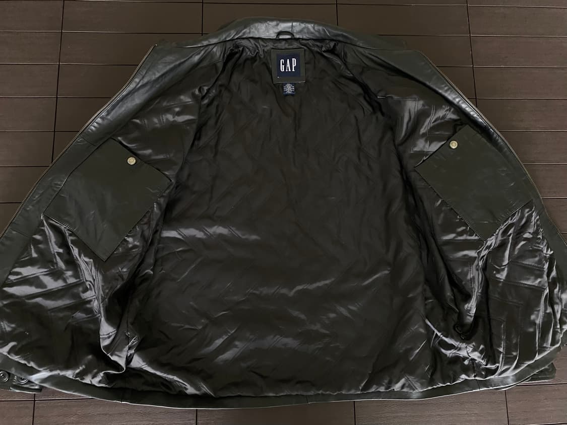 (XXL) 올드갭 레더 자켓 상품이미지4