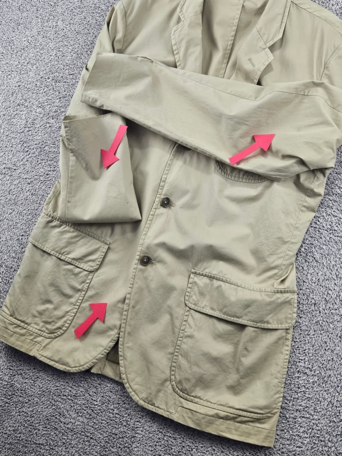 폴로랄프로렌 코튼 블레이저 자켓 ( 44L ) / 11499 상품이미지4