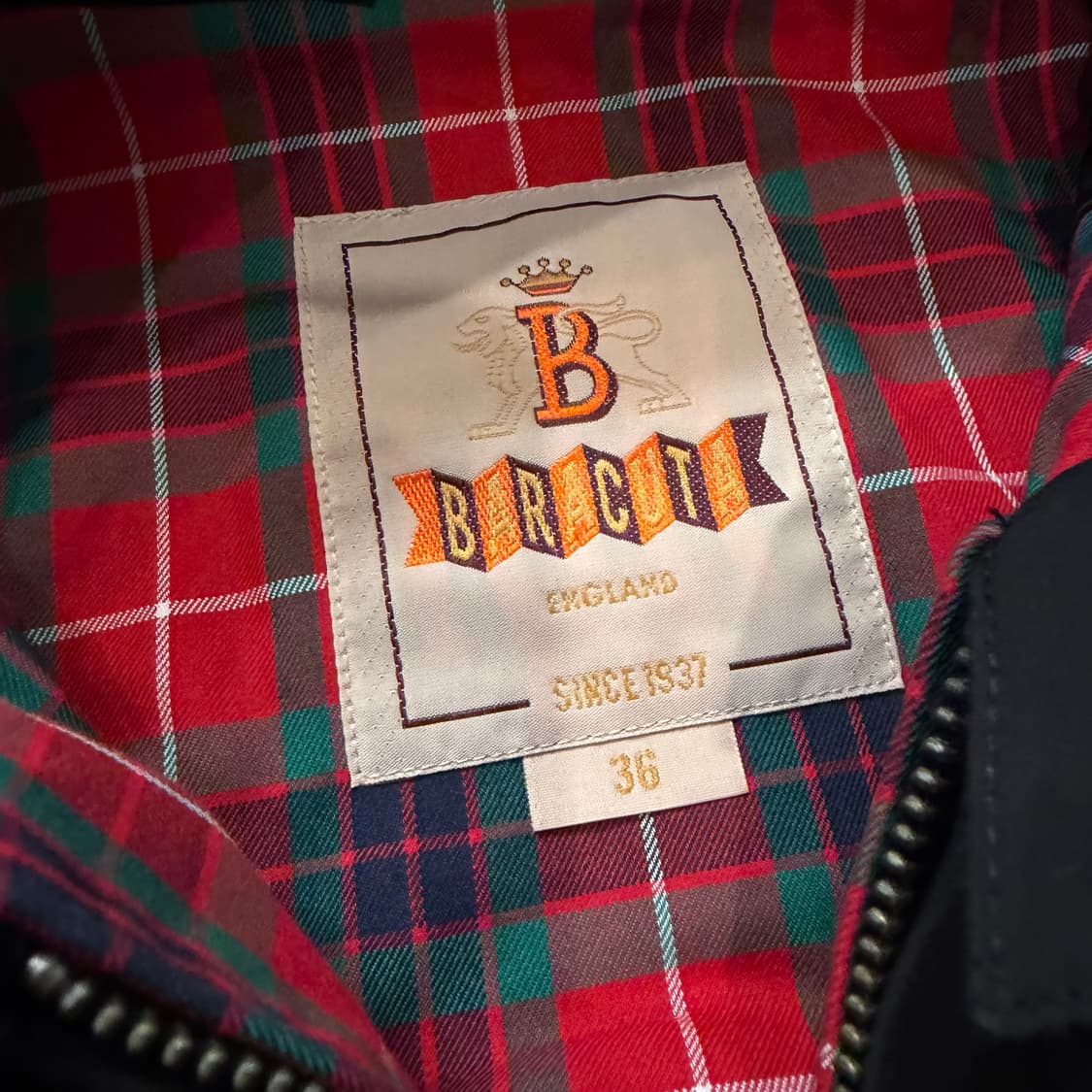 바라쿠타 G9 클래식 해링턴 자켓 상품이미지3