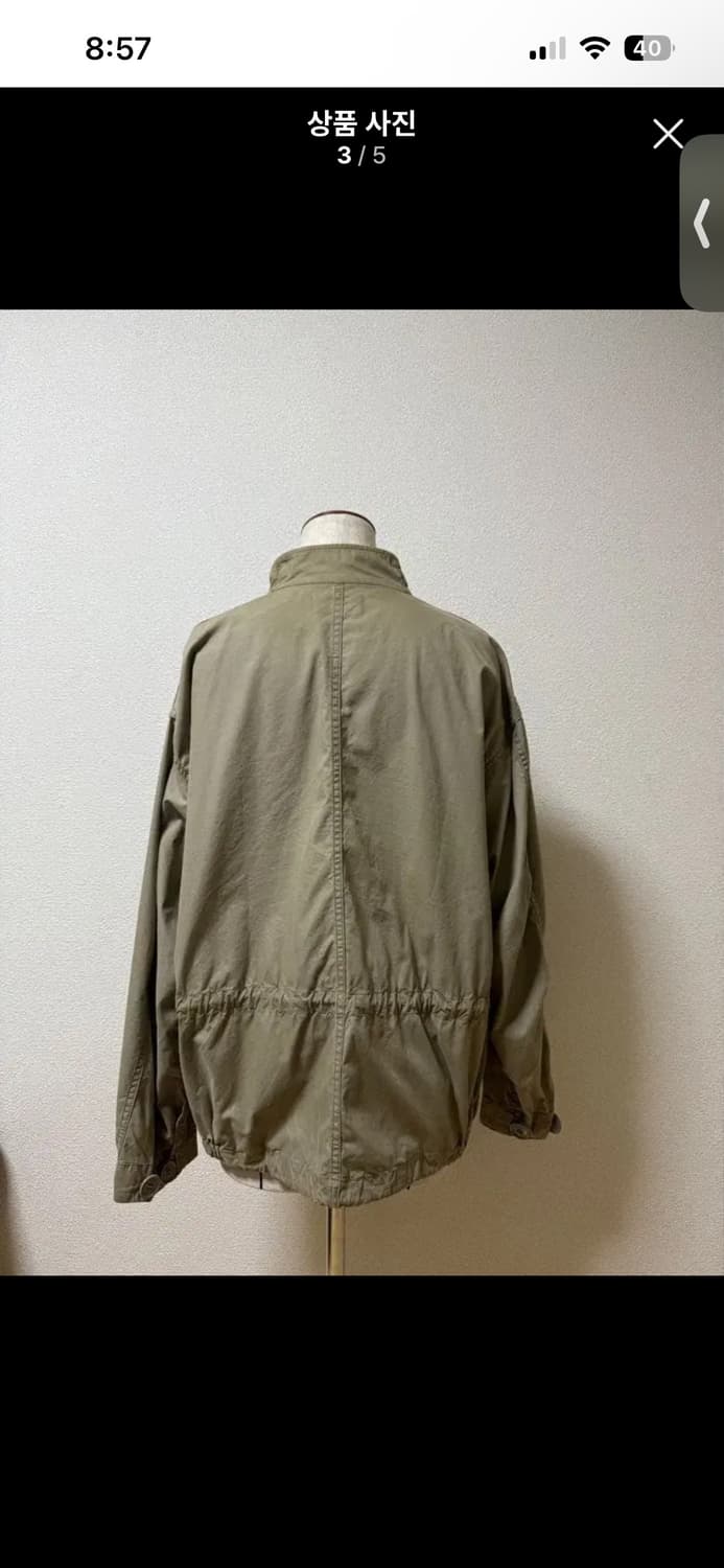 markaware 마카 19시즌 밀리터리 자켓 1사이즈 팝니다 상품이미지3