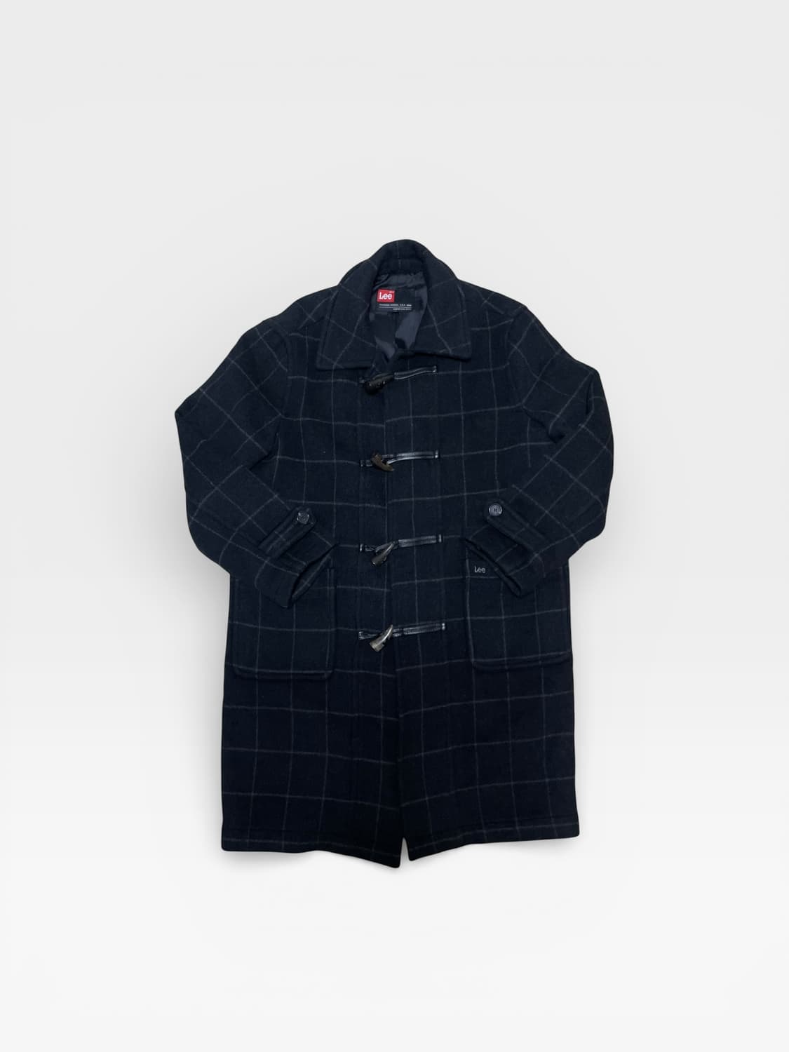 Lee - 체크 더플 코트 (L 추천) 상품이미지1