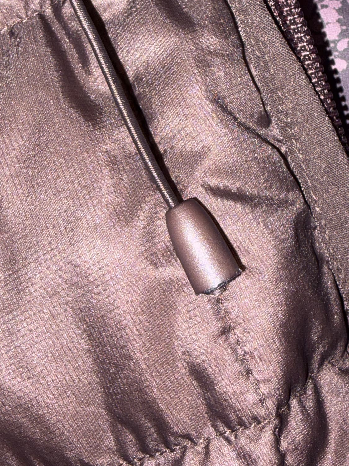 REVERSIBLE PADDED DUCK DOWN, BROWN 상품이미지3