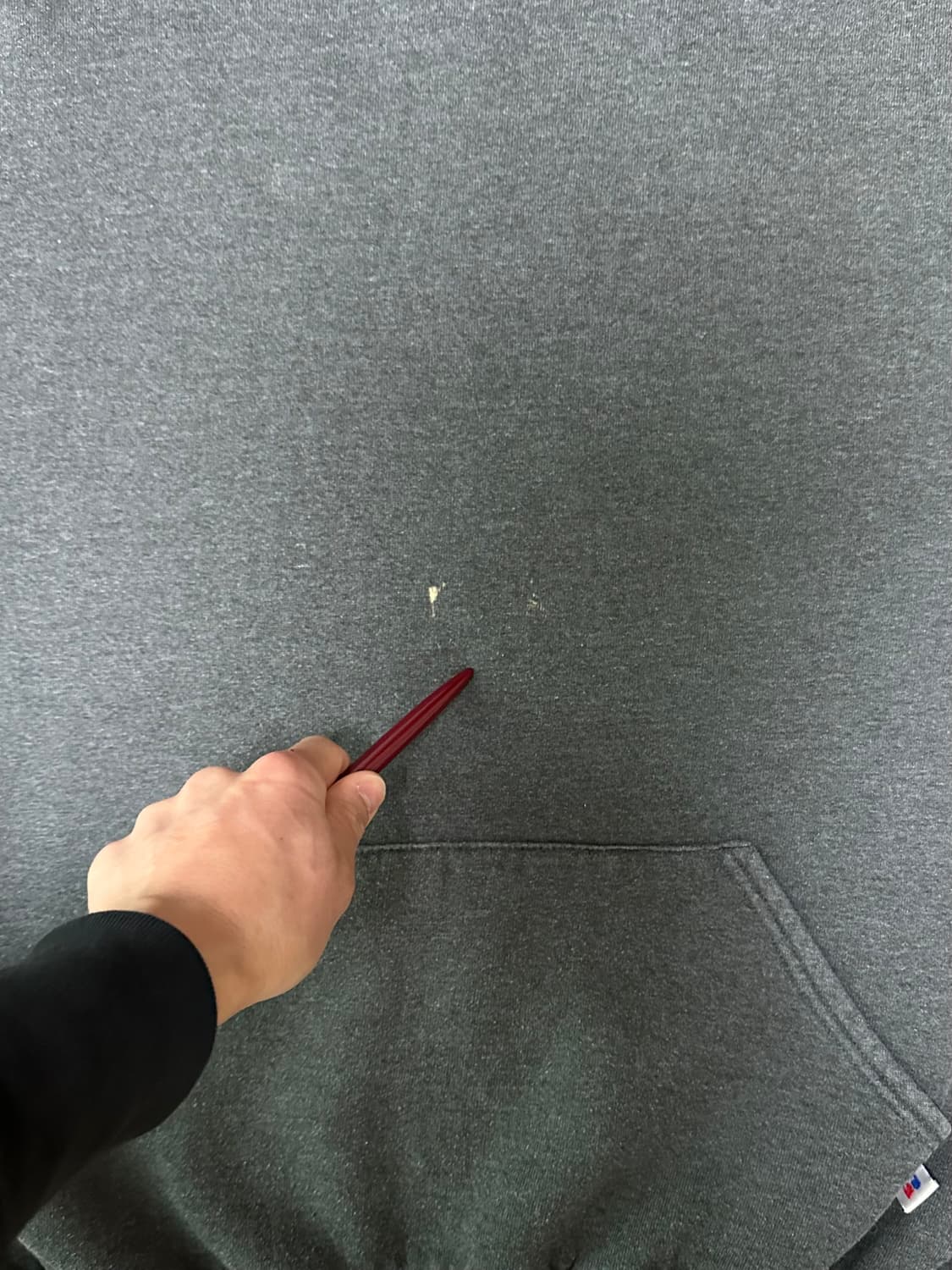 90s 빈티지 러셀 후드 다크그레이 XL USA 상품이미지7