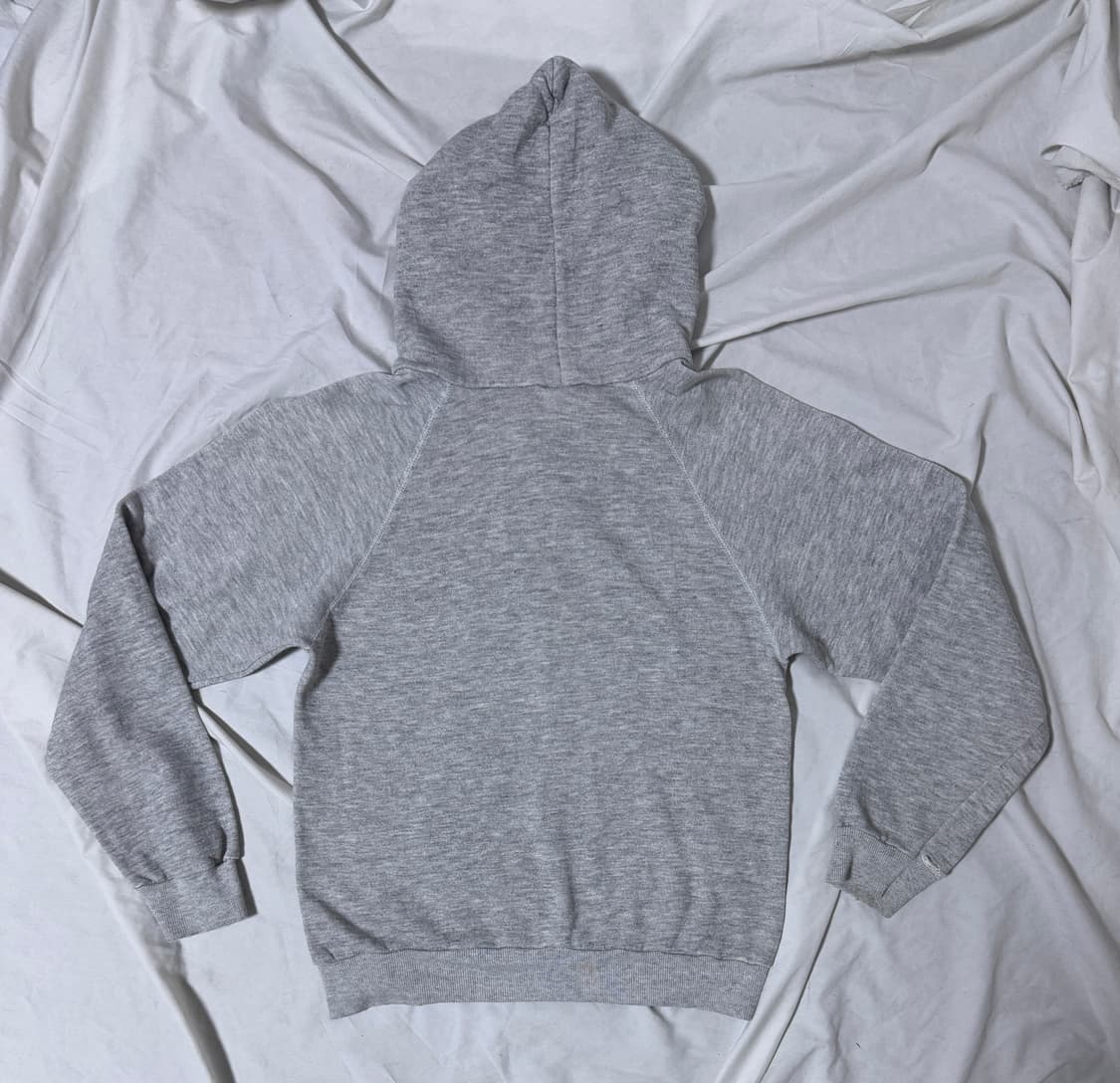 80s usa hanes  래글런 후드티 상품이미지2