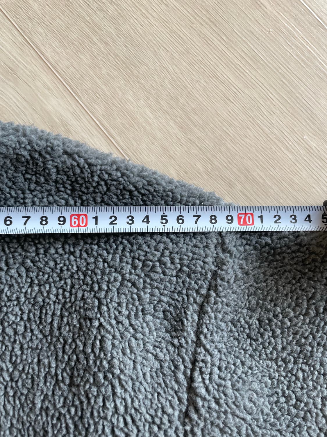 골스튜디오 오버핏 플리스 하프집업 M 상품이미지6