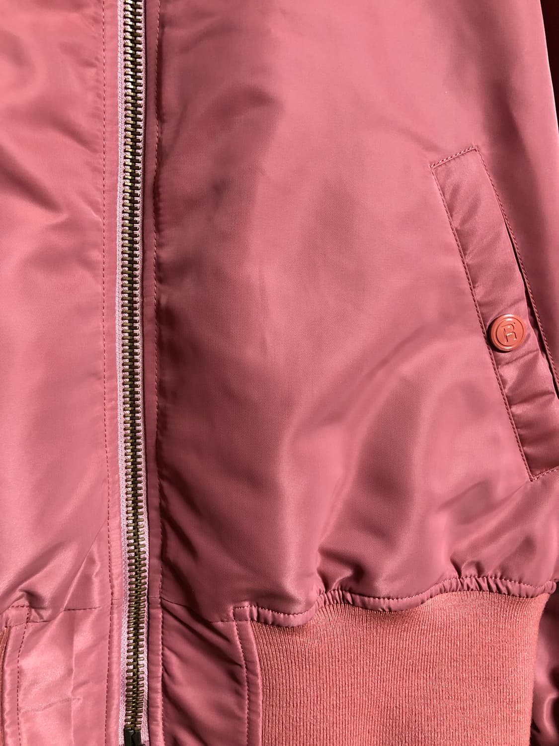 마틴로즈 클래식 봄버 더스티 핑크 상품이미지4