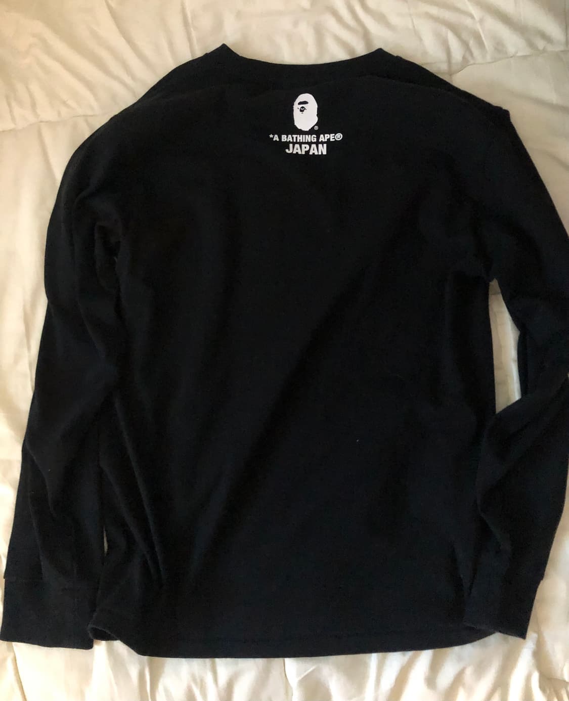 베이프 재팬 긴팔 티셔츠 bape 상품이미지2