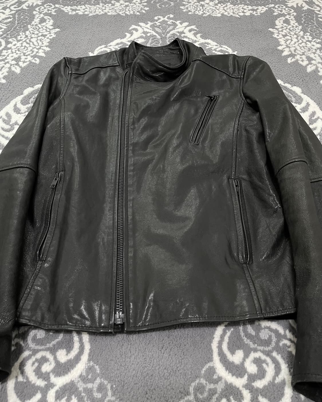 206HOMME high-neck sheep skin leather 상품이미지4