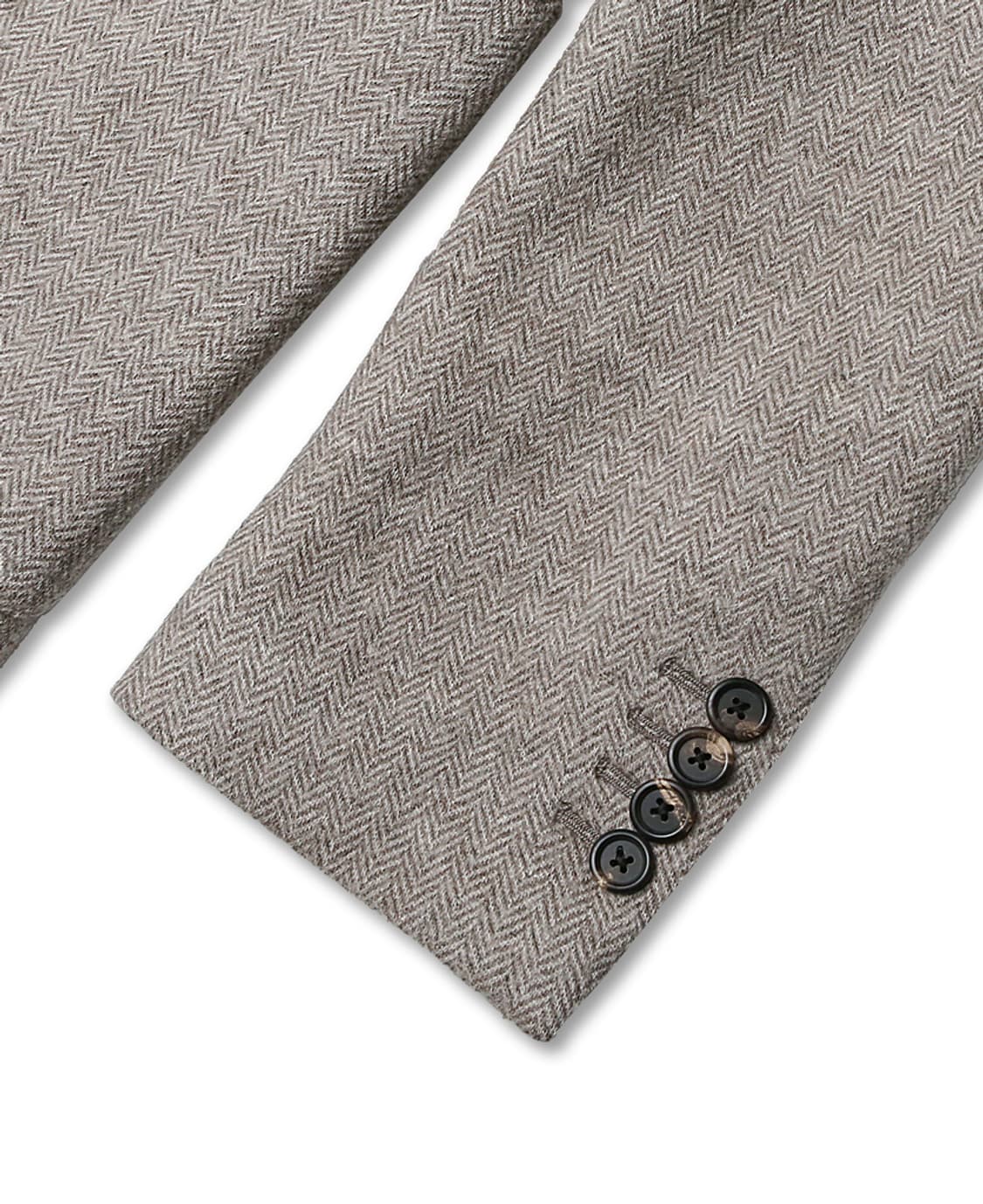 라르디니 [Lardini] 라이트 베이지 헤링본 싱글 코트 상품이미지4