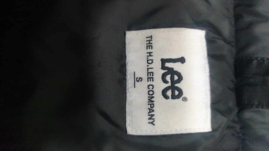 lee 리 블랙 숏패딩 상품이미지5