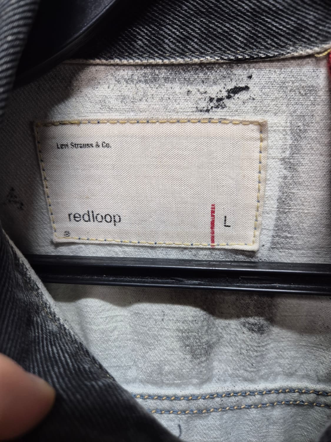 리바이스 레드룹 흑청자켓 상품이미지2