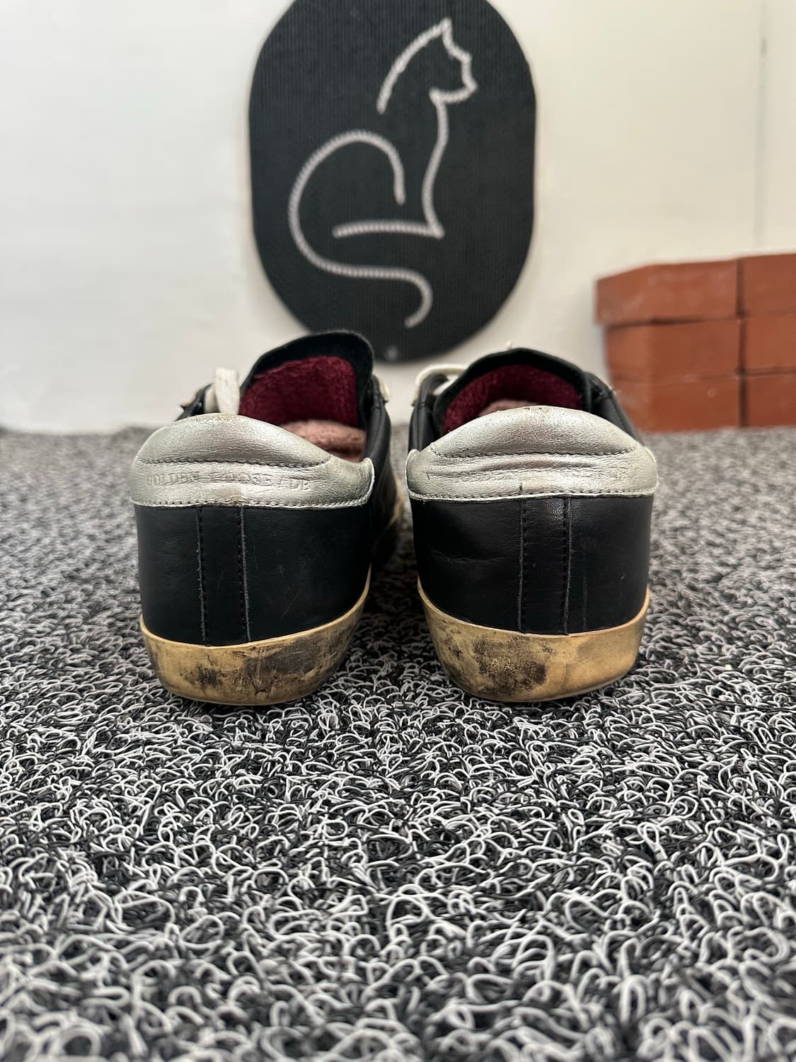 골든구스 슈퍼스타 블랙 실버 40사이즈(260mm) 상품이미지4