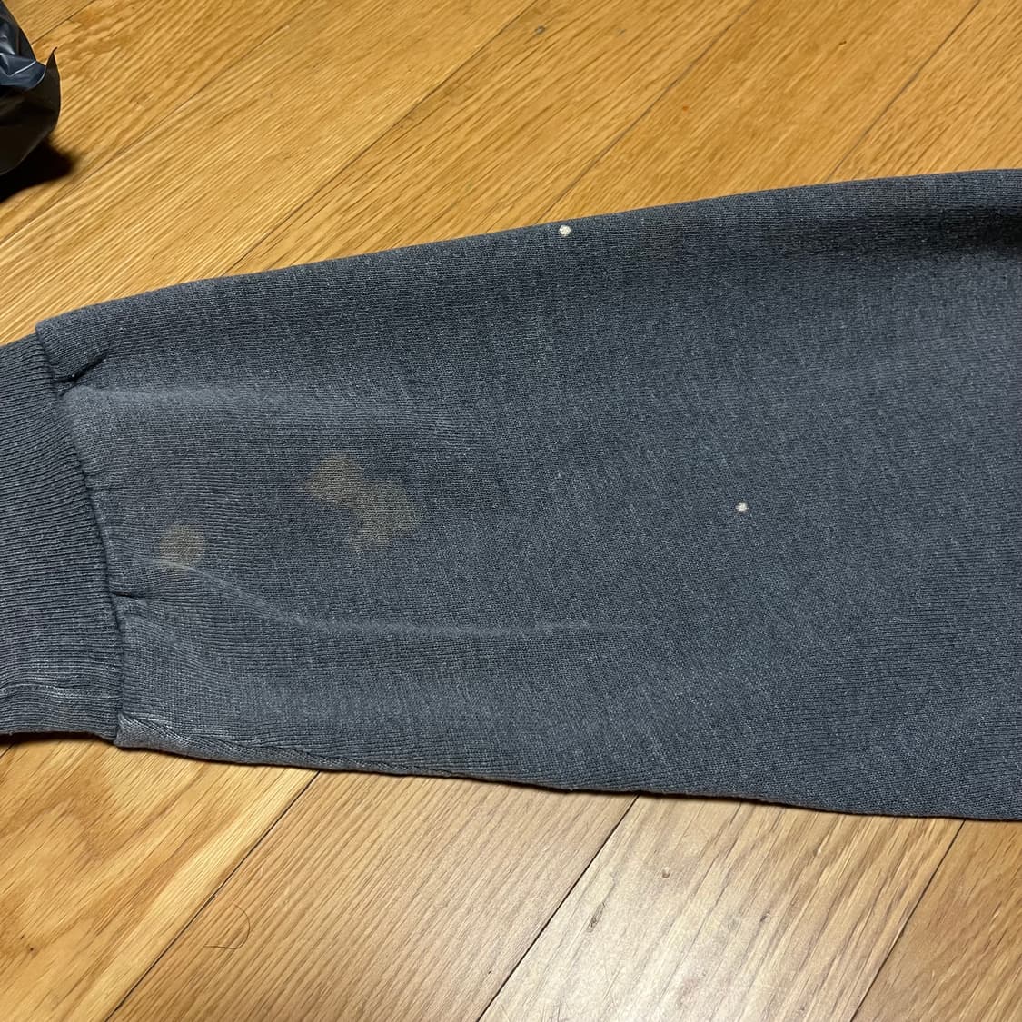 [XXL] 90s 빈티지 러셀 후드집업 페이디드 그레이 상품이미지3