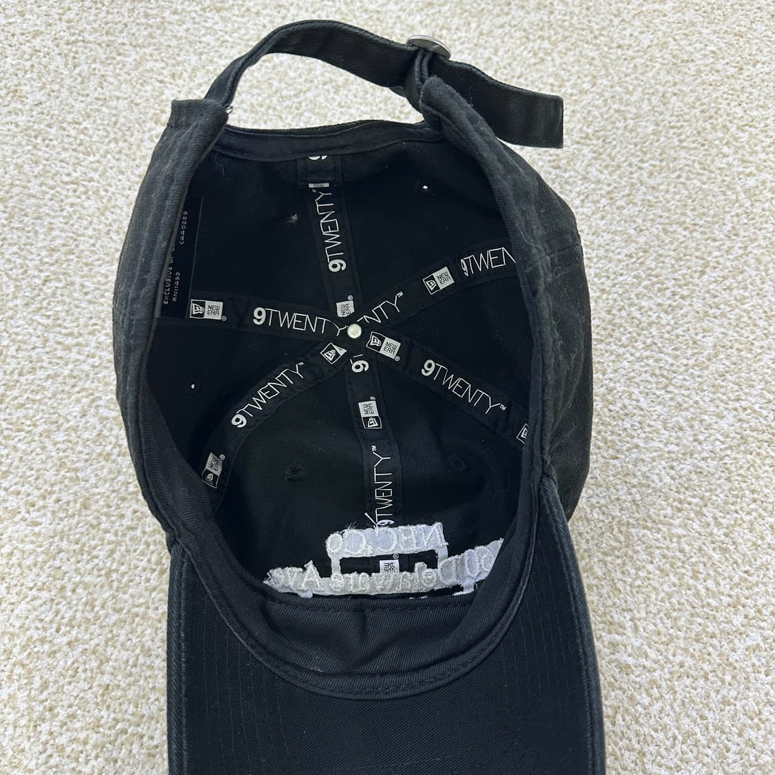 F 뉴에라 블랙 볼캡  0317D 상품이미지6