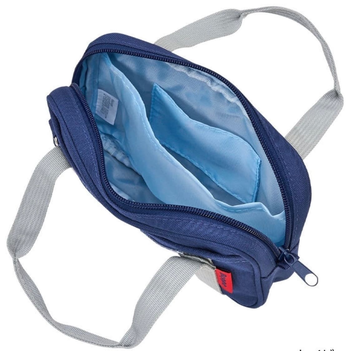 스누피 외출 미니 백 파우치 네이비 상품이미지2